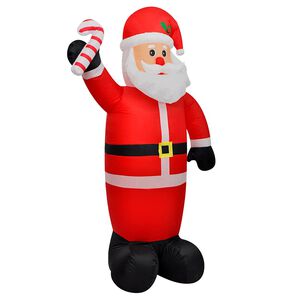 vidaXL Opblaasbare kerstman 120 cm