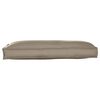 vidaXL Kussen Taupe 150 x 40 x 8 cm Oxford Stof
