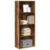 vidaXL Boekenkast 60x30x152 cm bewerkt hout oud houtkleurig