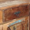 vidaXL Dressoir met schappen 120x35x200 cm massief gerecycled hout
