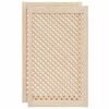 vidaXL Kastdeuren met latwerk 2 st 59,5x99 cm massief grenenhout