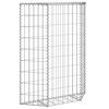 vidaXL Gabion plantenbak trapezium 80x20x100 cm gegalvaniseerd staal