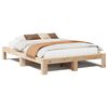 vidaXL Bedframe zonder matras massief grenenhout 150x200 cm