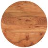 vidaXL Tafelblad rond &Oslash; 60x3,8 cm massief acaciahout