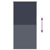 vidaXL Rolgordijn verduisterend 65x175cm stofbreedte 60,7 cm polyester