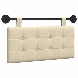 vidaXL Hangend Hoofdeinde Wandgemonteerd Stof
