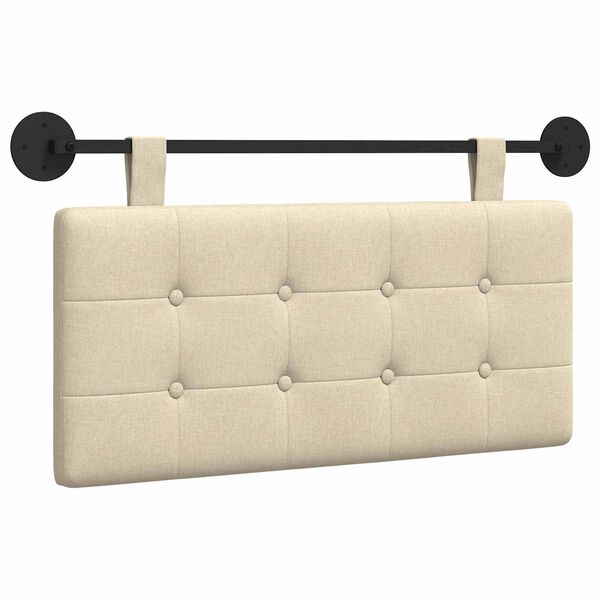 vidaXL Hangend Hoofdeinde Wandgemonteerd Stof