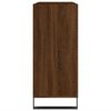 vidaXL Platenkast 84,5x38x89 cm bewerkt hout bruin eikenkleur