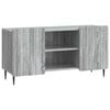 vidaXL TV-kast 102 x 34,5 x 52 cm Grijs sonoma Bewerkt hout