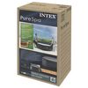 INTEX Spa Deksel Donkergrijs 180 x 180 cm PVC