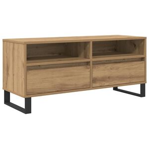 vidaXL TV-kast 100 x 34,5 x 44,5 cm Artisan Eiken