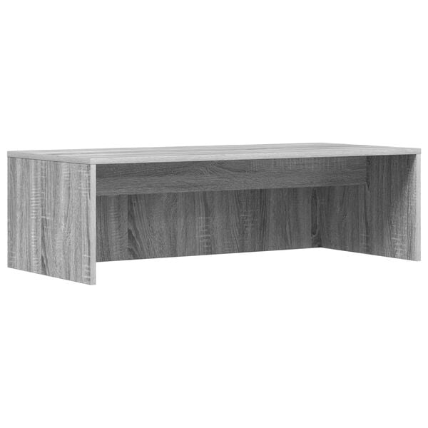 vidaXL Wandbureau Grijs Sonoma 100 x 45 x 30 cm Bewerkt hout