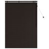 vidaXL Jaloezie Donkerbruin 110 x 160 cm 35 mm Massief Paulowniahout