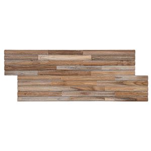 vidaXL Wandpaneel 10 st Naturel 55 x 20 x 2 cm