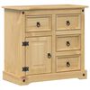 vidaXL Dressoir Corona 87x40x76 cm massief grenenhout
