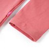 Kindershirt met lange mouwen 140 oudroze