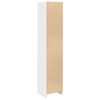 vidaXL Hoge kast 37,5x35x180 cm spaanplaat wit