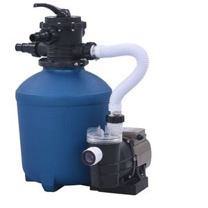 vidaXL Zandfilterpomp met timer 530 W 10980 L/u