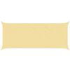 vidaXL Zonneschaduwzeil Zand 6 x 2,5 m 100% Polyester Oxford