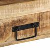 vidaXL Wandtafel met lade Bruin 90 x 33 x 75 cm Massief Mango Hout