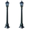 vidaXL Tuinlampen 2 st Preston 105 cm