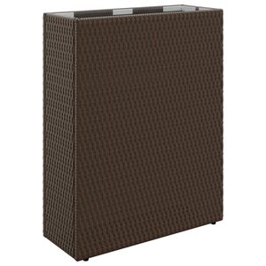 vidaXL Hoge Plantenbak 55 x 22 x 70 cm Ja