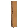 vidaXL Badkamer Kast Oud Hout 30,5 x 30 x 195 cm Bewerkt hout