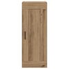 vidaXL Wandkast Artisan Eiken 34,5 x 34 x 90 cm Bewerkt hout