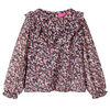 vidaXL Kindershirt met lange mouwen 104 donkerroze
