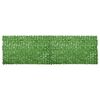 vidaXL Balkonscherm met groene bladeren 500x150 cm