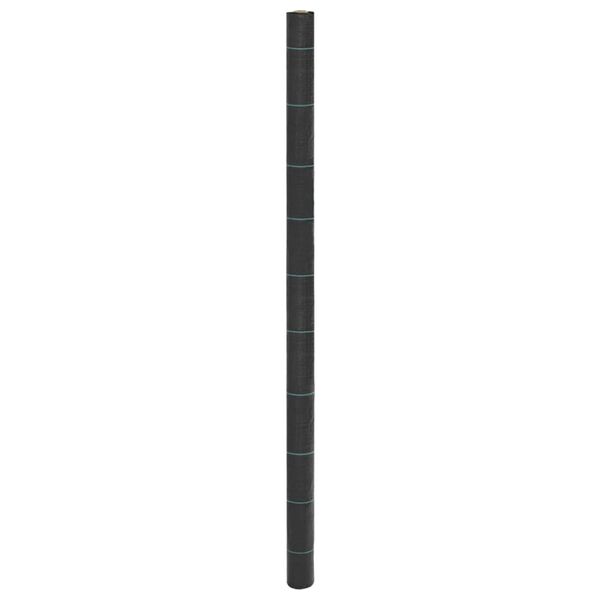 vidaXL Worteldoek 2x50 m polypropeen zwart