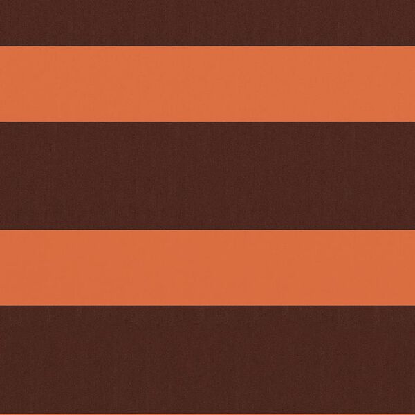 vidaXL Balkonscherm 125x500 cm oxford stof oranje en bruin