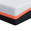 vidaXL Matras Wit en Grijs 100 x 200 cm Jacquard stof