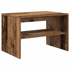 vidaXL Tv-meubel 60x40x40 cm bewerkt hout oud houtkleurig