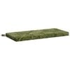 vidaXL Bankkussen SOEST 100% Polyester Bladontwerp 60 x 40 x 5 cm