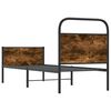 vidaXL Bedframe zonder matras bewerkt hout sonoma eikenkleur 80x200 cm