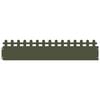 vidaXL Gazonranden 10 st 103 x 0,05 x 22 cm Staal Olijfgroen