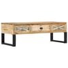 vidaXL Salontafel 110x50x38 cm massief mangohout