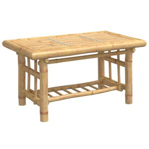 vidaXL Salontafel 70x45x36 cm bamboe