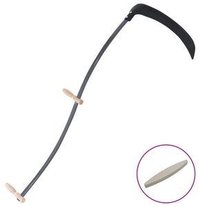 vidaXL Zeis met slijpsteen 145 cm