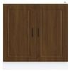 vidaXL Spoelbakonderkast Porto 80x46x81,5 cm bewerkt hout bruin eiken
