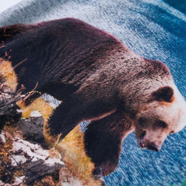 Kindershirt met lange mouwen 116 marineblauw