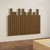 vidaXL Hoofdbord wandmontage 108x3x80 cm grenenhout honingbruin
