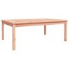 vidaXL Tuintafel 121x82,5x45 cm massief douglashout