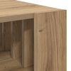 vidaXL Salontafel Artisan Eiken 92 x 49,5 x 45 cm Bewerkt hout