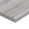vidaXL Wandschappen 4 st 80x20x1,5 cm bewerkt hout grijs sonoma eiken