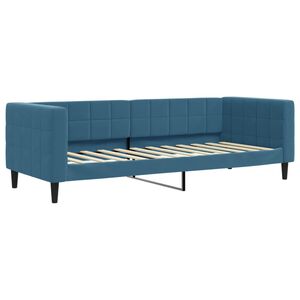 vidaXL Slaapbank 80x200 cm fluweel blauw