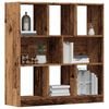 vidaXL Boekenkast 97,5x29,5x100 cm bewerkt hout oud houtkleurig