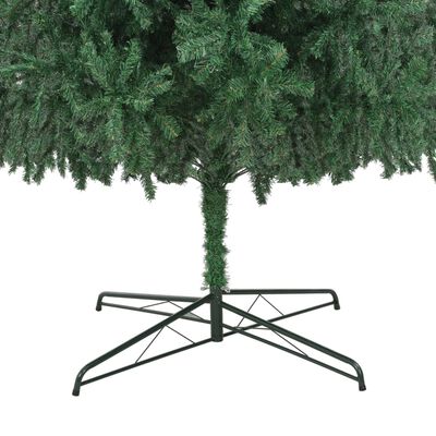 vidaXL Kunstkerstboom met verlichting 400 cm groen