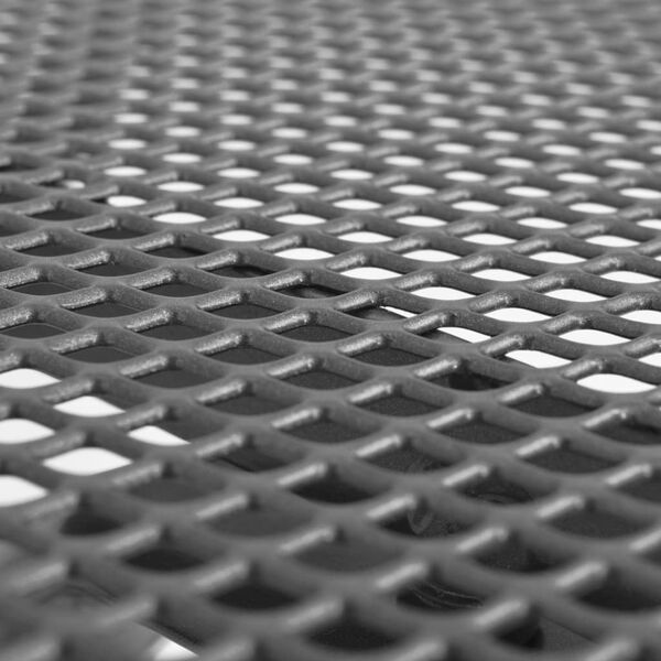 vidaXL Tuintafel mesh 170x89,5x72,5 cm staal antraciet